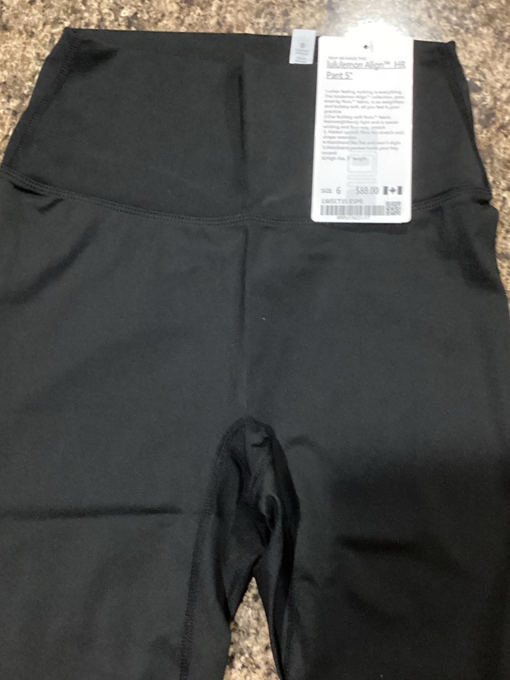 lululemon athletica Black Women's Align High-Rise Athletic Shorts